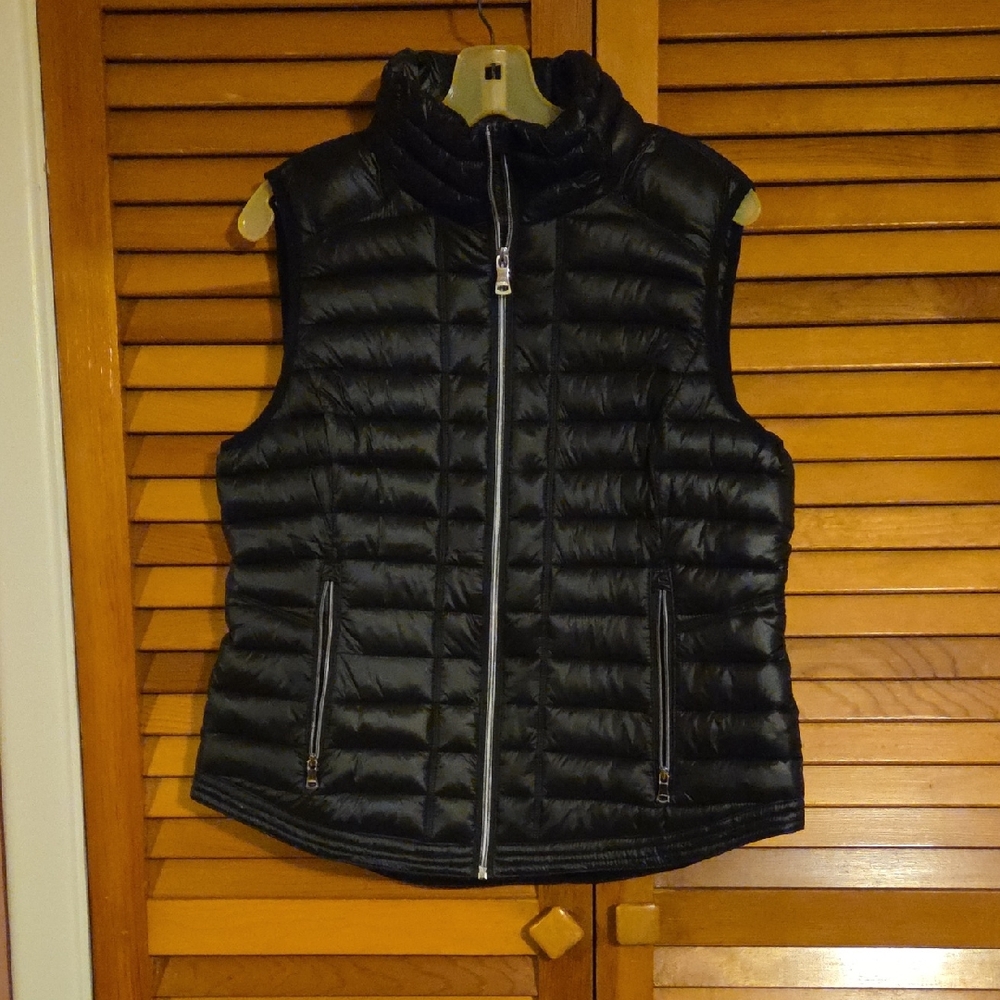 Calvin Klein Black Quilted Vest